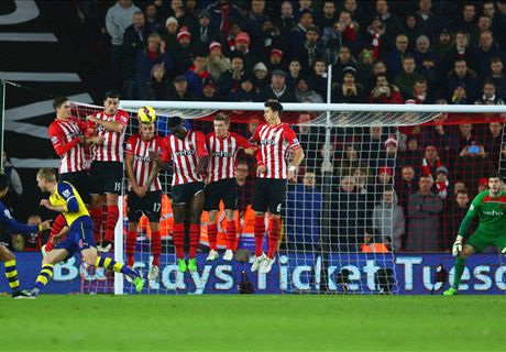 Les équipes européennes qui marquent le plus de buts sur coup-franc