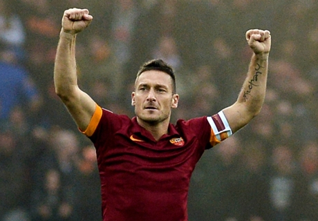 Totti, de capitán a maquinista