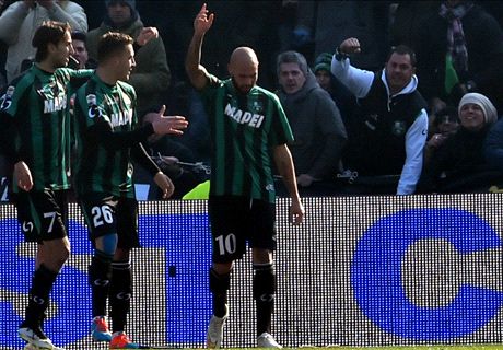HT. Sassuolo 2-0 Internazionale
