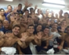 Así fue el festejo de los jugadores de Boca después de la goleada ante River