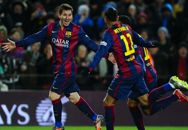 Barcelona 3-2 Villarreal: Messi spares Catalans' blushes