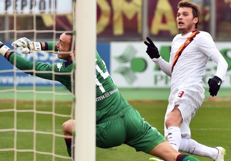 Résumé de match, Cagliari-Roma (1-2)
