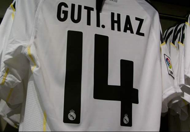 real madrid guti shirt