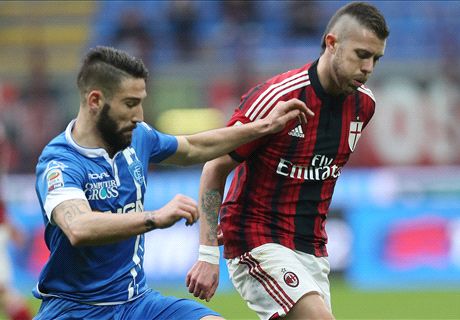 Player Ratings: Milan 1-1 Empoli