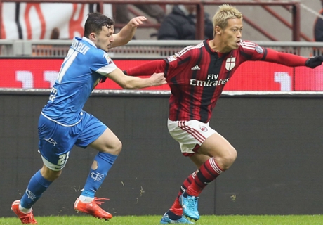 Milan 1-1 Empoli: Shared spoils