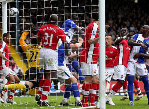 Premier League,Chris Samba,Blackburn Rovers and Arsenal(Getty Images)