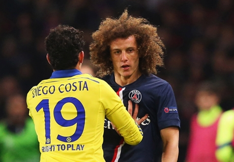 Paris SG, David Luiz reconduit en milieu de terrain