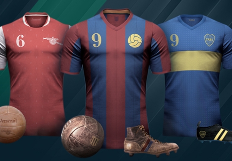 GALERÍA: Equipaciones retro del fútbol