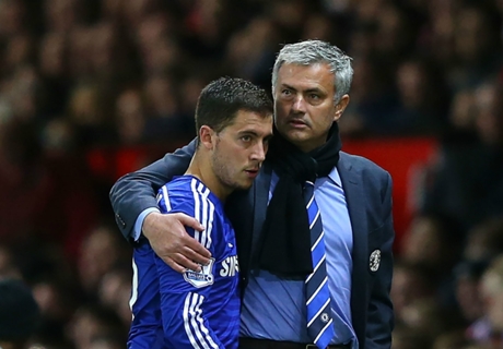 Hazard dankt Mourinho voor vrije rol