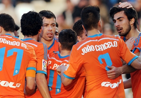 Résumé de match, Cordoue-Valence (1-2)