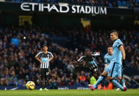 El City goleó a Newcastle