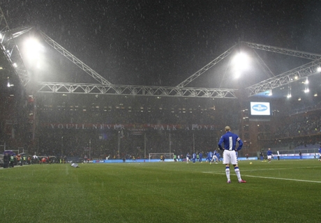 Heavy rain halts Sampdoria clash